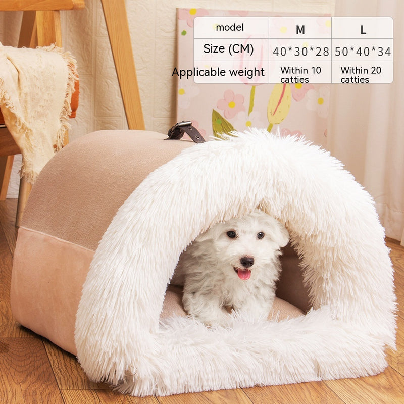 Splicing Portable Pet Bed