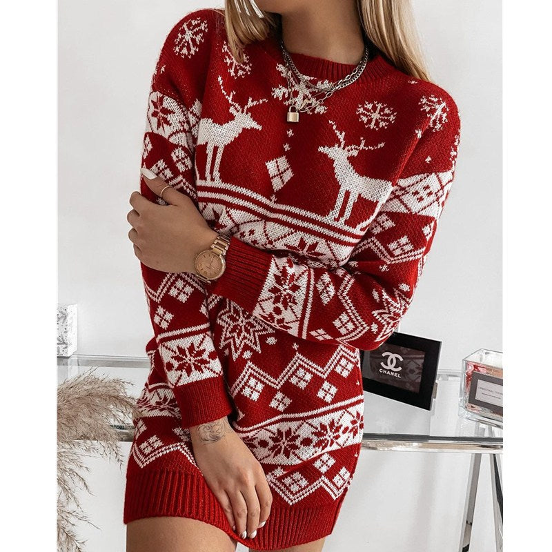 Christmas Dress Sweaters