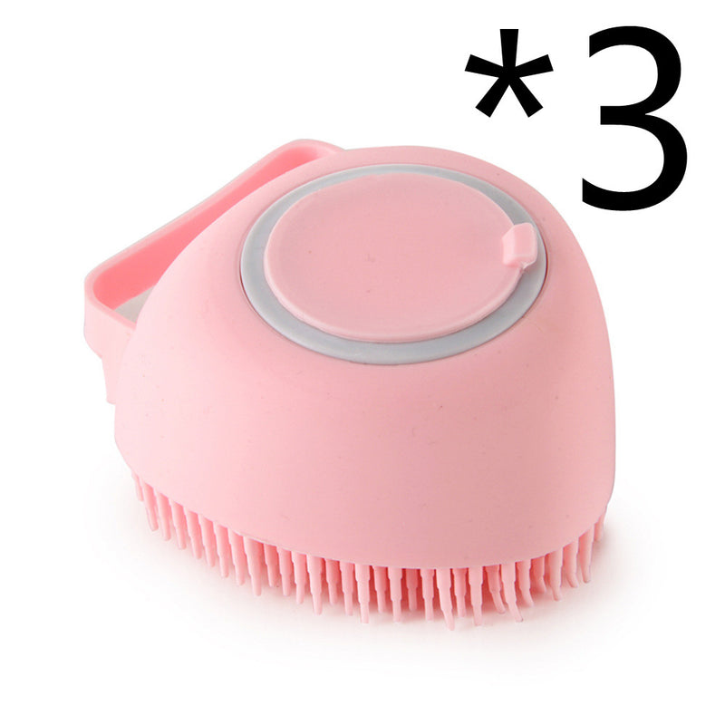 Silicone Dog Bath Massage Supplies