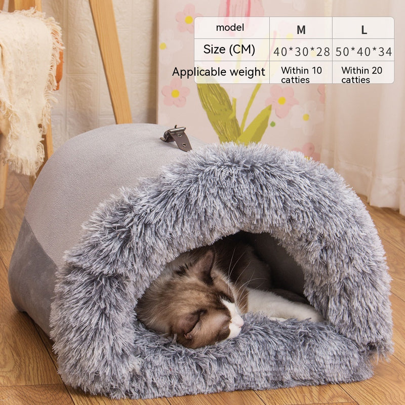 Splicing Portable Pet Bed