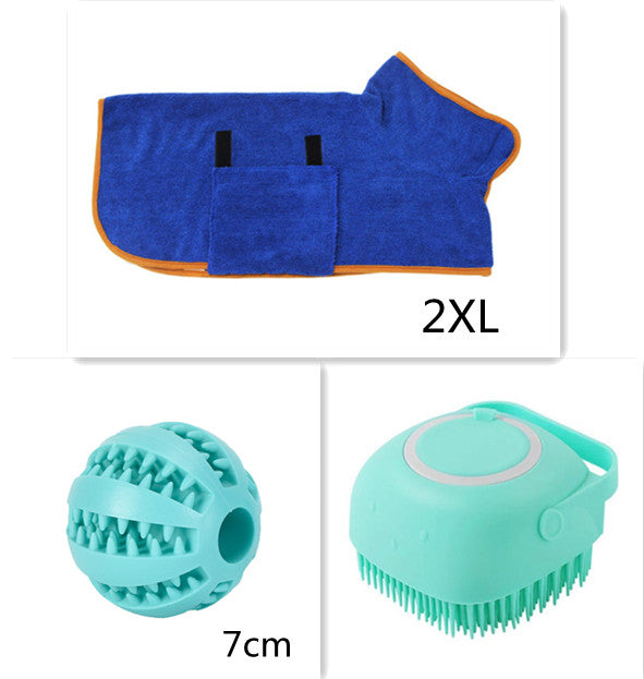 Silicone Dog Bath Massage Supplies